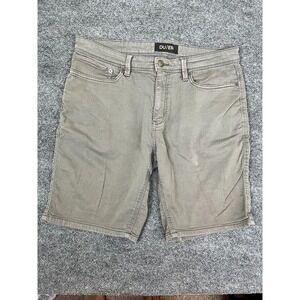 DUER Shorts Mens‎ 36 Green N2X Fit Hiking Trail Workwear Camp Stretch Trek